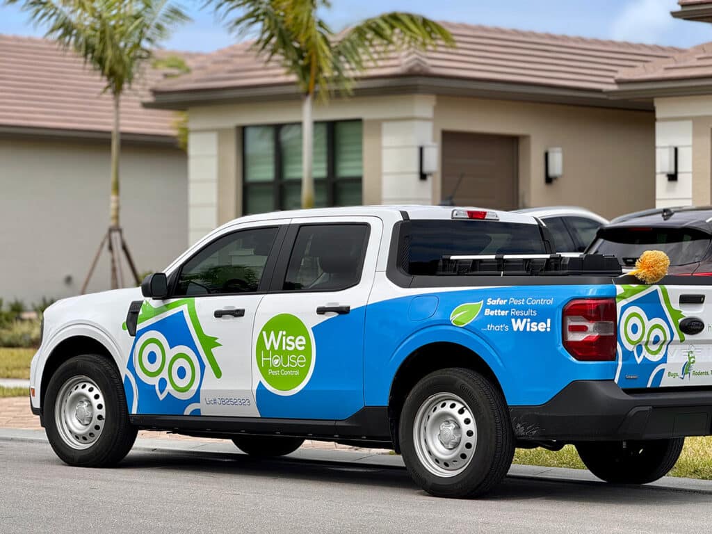 A Wise House Pest Control technician on site in Port St. Lucie, Florida, representing reliable, family owned pest control services for homes throughout the Treasure Coast