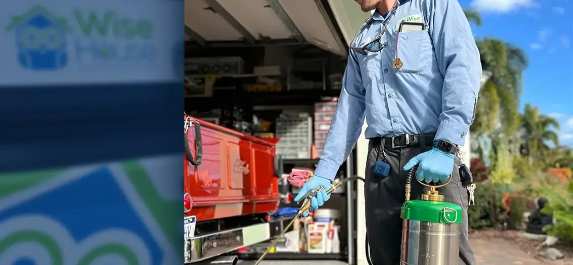 Wise House Environmental Services using low-toxicity sprays for ant control in South, Fl